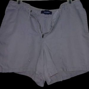 The Limited Women's Linen Shorts Gray Size 8